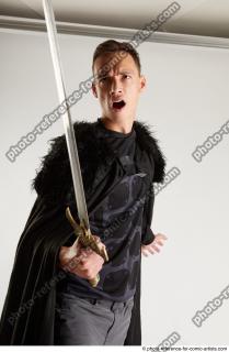 Claudio BLACK WATCH STANDING POSE WITH SWORD 2